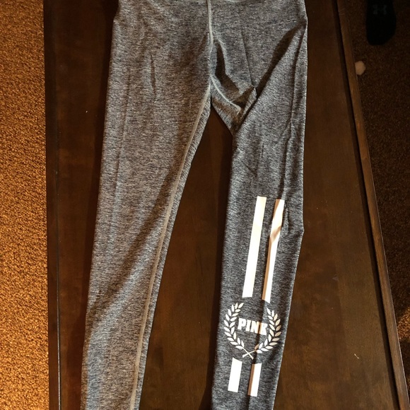 PINK Victoria's Secret Pants - Victoria Secret Pink Grey Leggings